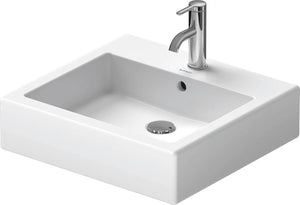 B-Ware Duravit Aufsatzbecken Waschschale Waschtisch Vero 50x47cm Weiß Rechteckig