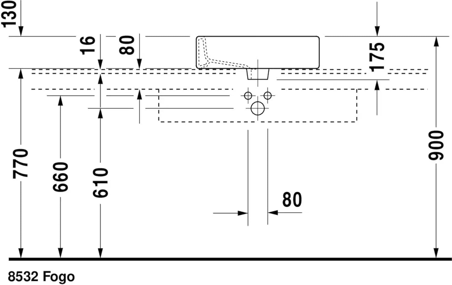 B-Ware Duravit Aufsatzbecken Waschschale Waschtisch Vero 50x47cm Weiß Rechteckig - 4021534434150