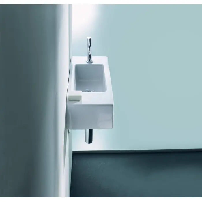 B-Ware Duravit Möbelhandwaschbecken Waschplatz Vero 50x25cm Armaturenloch Rechts Weiß - 4021534347610