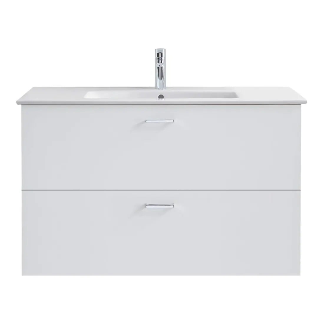B-Ware Duravit Möbelwaschtisch Waschbecken Me By Starck Weiß Hahnlochbank überlauf - 4021534966538
