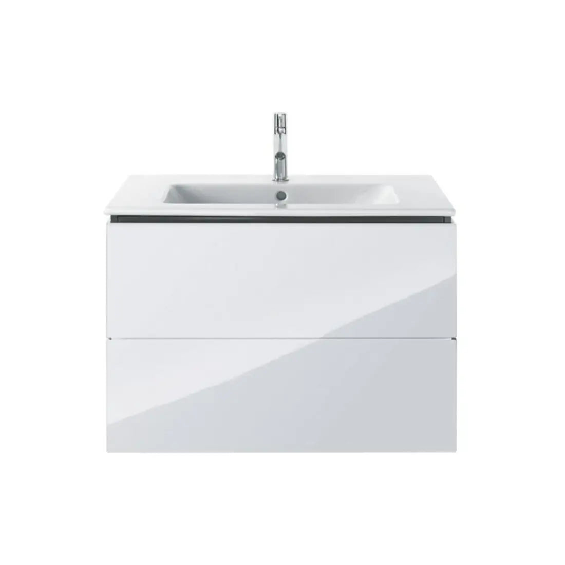 B-Ware Duravit Möbelwaschtisch Waschbecken Me By Starck Weiß Hahnlochbank überlauf - 4021534966538