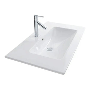 B-Ware Duravit Möbelwaschtisch Waschbecken Me By Starck Weiß Hahnlochbank überlauf