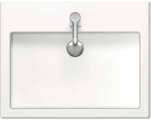 B-Ware Duravit Möbelwaschtisch Waschbecken Vero Waschtisch 60x47cm Weiß Aufsatz - 4021534285837