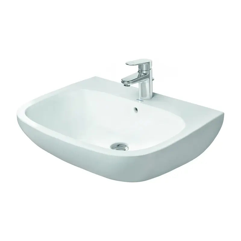 Duravit Waschtisch Waschbecken D-Code 65x50cm Wandmontage Hahnlochbank 7 STÜCK - 4021534344046