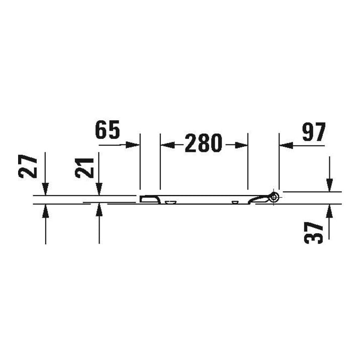 B-Ware Duravit Wc Sitz Toilettensitz Durastyle Absenkautomatik Weiß Duroplast