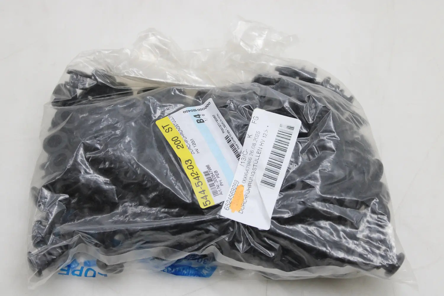 B-Ware Hellermann Tyton Kabeldurchführung Tülle Kabelschutz Pvc Schwarz 200 Stück - 2050000180446