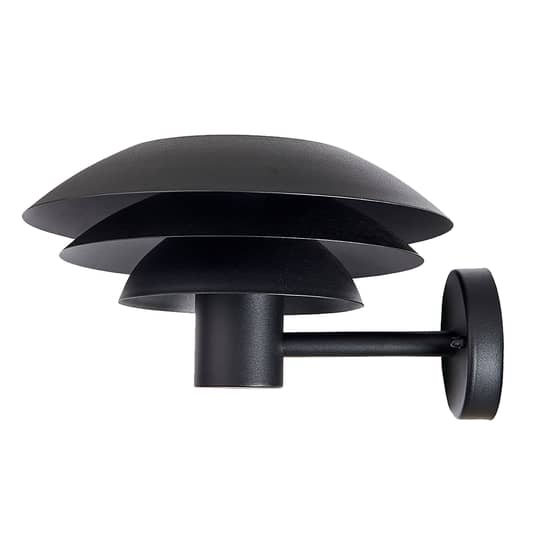 Dyberg Larsen Dl31 Outdoor Wandleuchte Aussen Wandleuchte Gartenlampe Schwarz ø31 B-Ware - 5704709010302