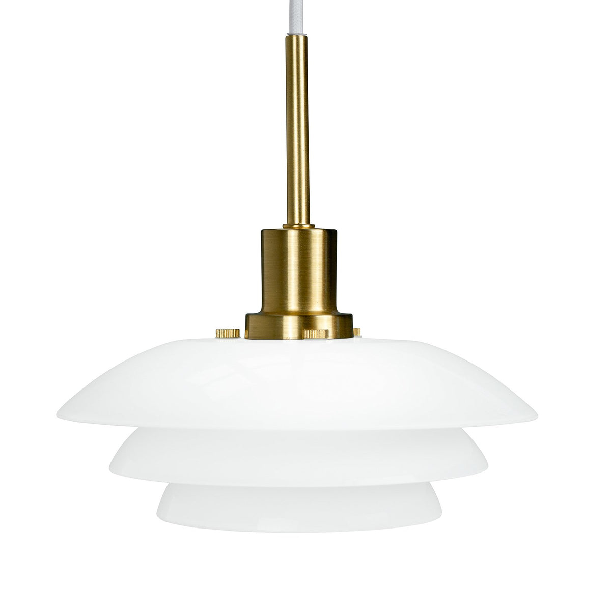 Dyberg Larsen DL20 Pendellampe Hängelampe Glaslampe messing Esszimmerlampe G9 - 5704709082101