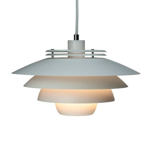 Dyberg Larsen Ejka Hängeleuchte Hängelampe Lampe Leuchte Aus Metall Weiß Licht B-Ware - 5704709064459