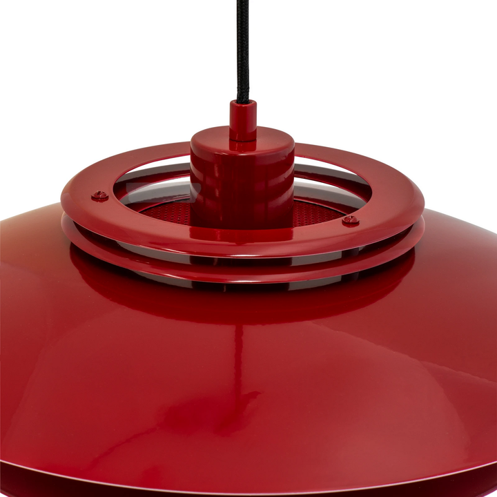 Dyberg Larsen Ejka Hängelampe Pendelleuchte Lampe Metall Dunkelrot Esszimmer B-Ware - 5704709064749