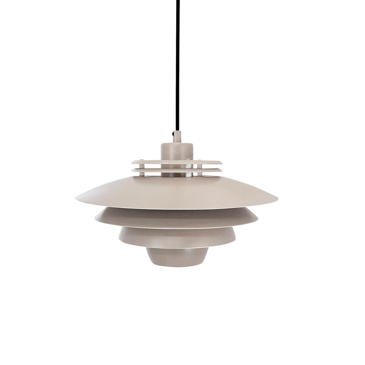 Dyberg Larsen Hängelampe Pendelleuchte Ejka Mini Deckenlampe Ø30cm Metall beige - 5704709094111