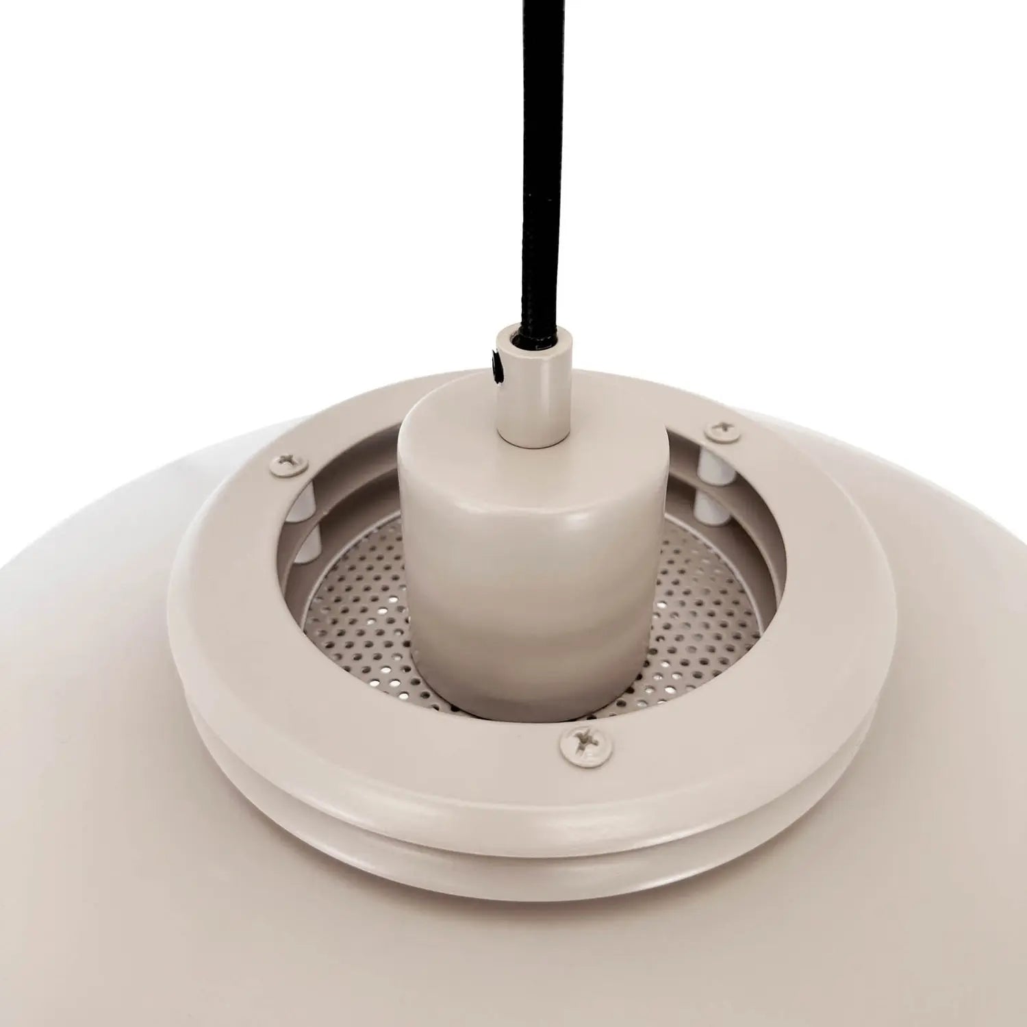 B-Ware Dyberg Larsen Hängelampe Pendelleuchte Ejka Mini Deckenlampe ø30cm Metall Beige  - 5704709094111