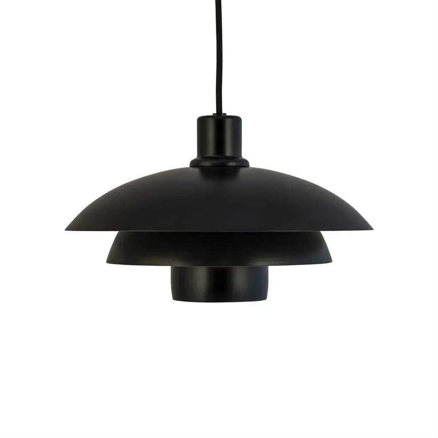 B-Ware Dyberg Larsen Hängelampe Pendelleuchte Morph Schwarz Metall ø 30 Cm E27 Lampe - 5704709082330