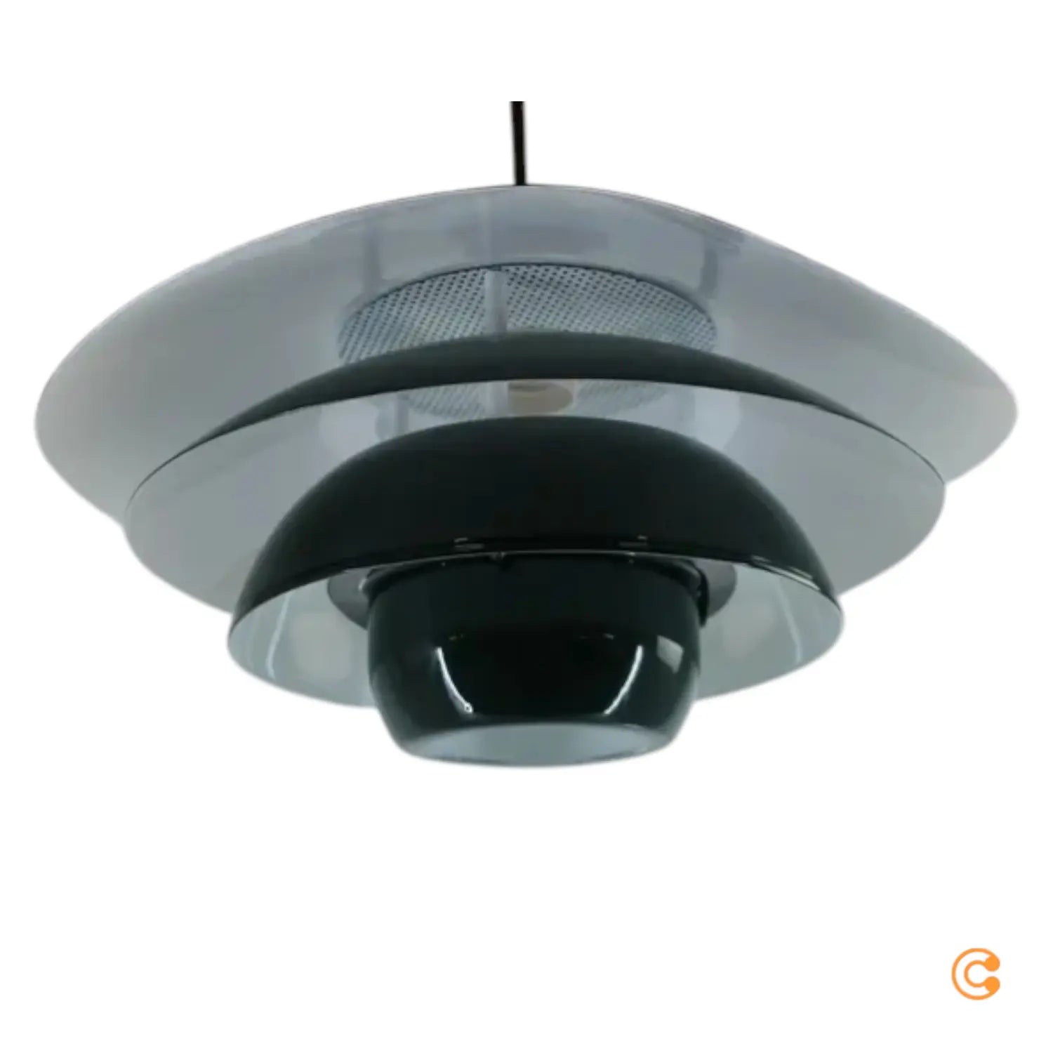 B-Ware Dyberg Larsen Hängelampe Pendelleuchte Metall Grün E27 Fassung Siehe Text/Foto - 5704709064473