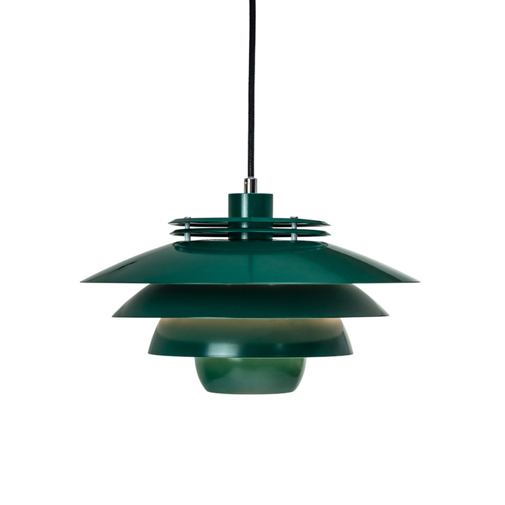 Dyberg Larsen Hängelampe Pendelleuchte Metall Grün E27 Fassung 60 W Dimmbar Lampe B-Ware - 5704709064473