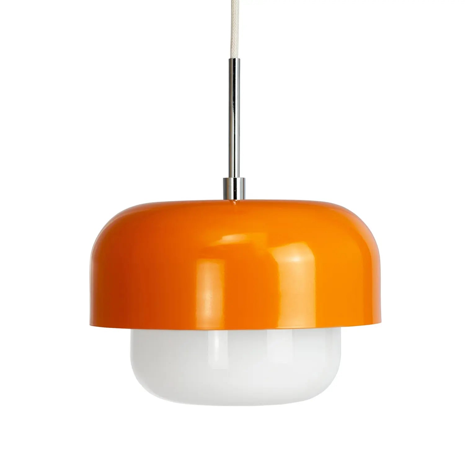 B-Ware Dyberg Larsen Hängeleuchte Pendelleuchte Haipot Orange Glas Metall Wohnzimmer - 5704709070764