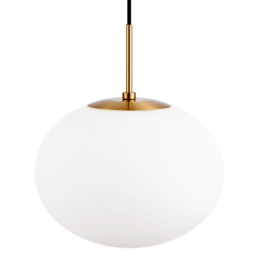 Dyberg Larsen Hängeleuchte Pendelleuchte Princess Lampe Messing Weiß ø 28 Cm B-Ware - 5704709081937