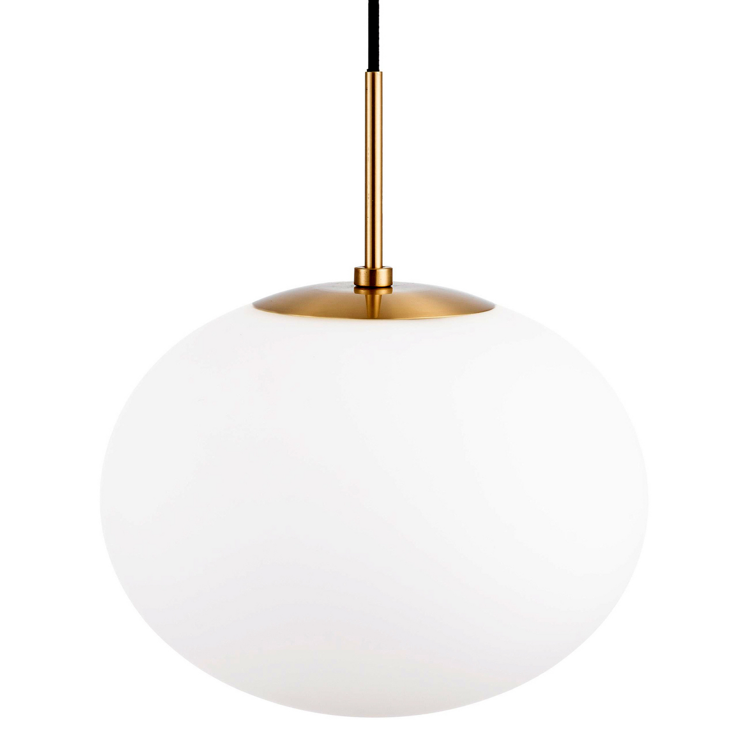 Dyberg Larsen Hängeleuchte Pendelleuchte Princess Lampe Messing Weiß ø 28 Cm B-Ware - 5704709081937