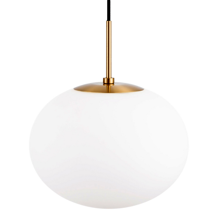 Dyberg Larsen Hängeleuchte Pendelleuchte Princess Lampe Messing Weiß ø 28 Cm B-Ware - 5704709081937