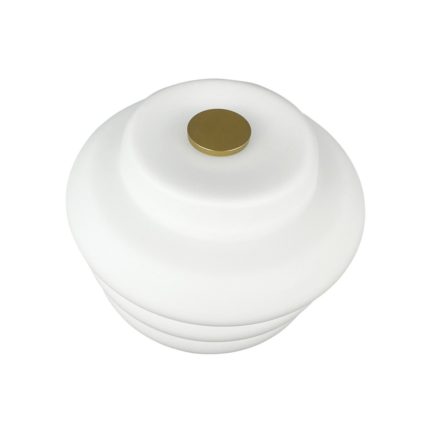 Dyberg Larsen Led Akku Tischlampe Leuchte Tischlampe Diva Messingfarben Akku B-Ware