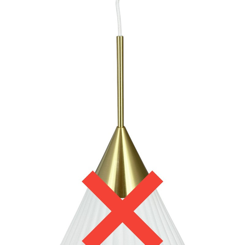 Dyberg Larsen Pendellampe Deckenleuchte Ballon Ø 33 cm weiß SIEHE TEXT/FOTO - 5704709093565