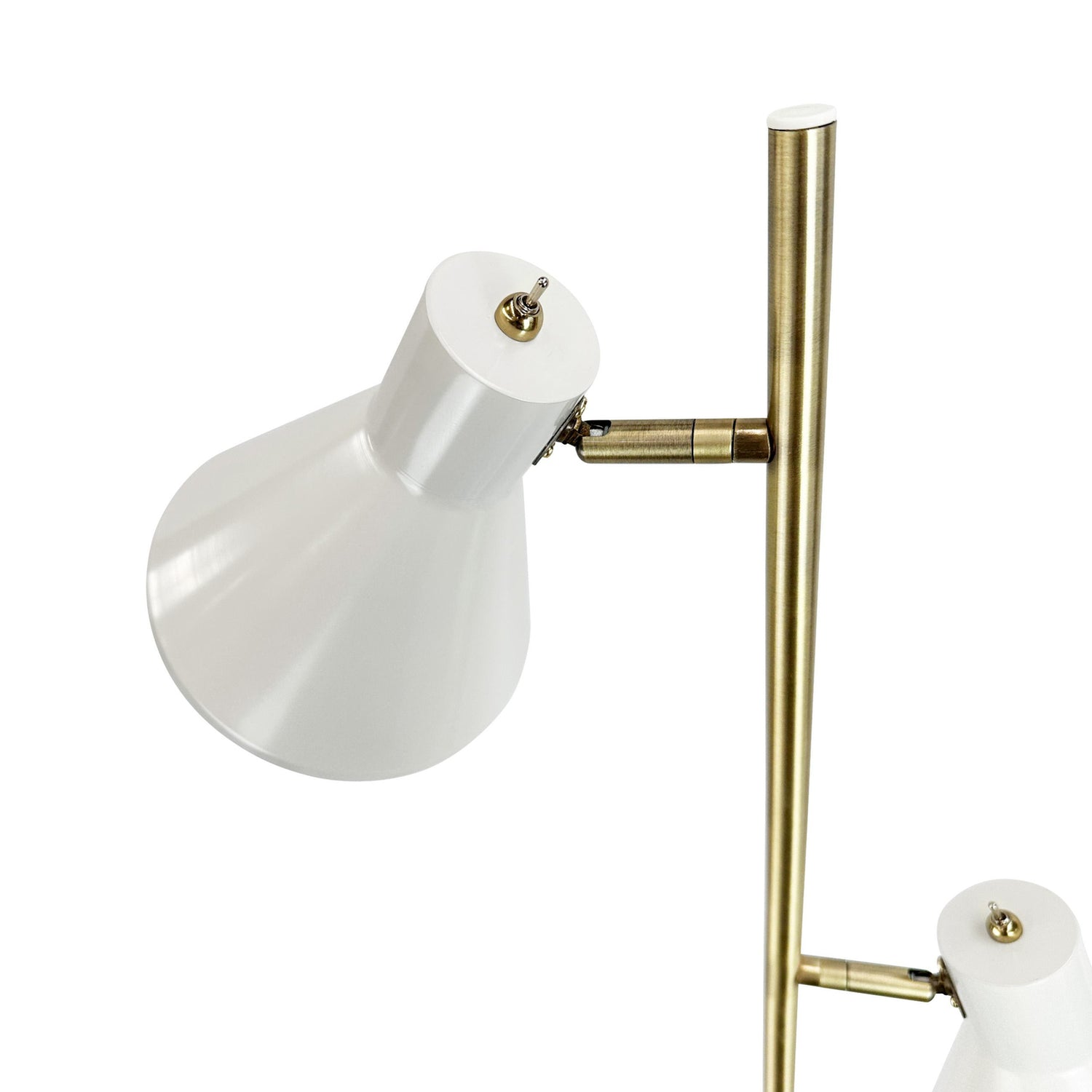 B-Ware Dyberg Larsen Stehlampe Leuchte Sleep Kittweiß Höhe 165 Cm Stahl - 5704709093329