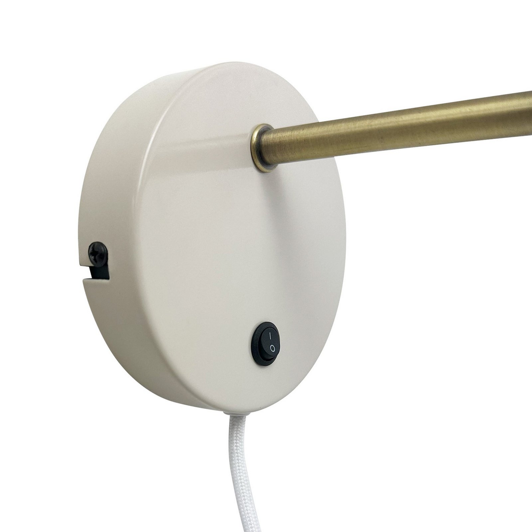 Dyberg Larsen Wandlampe Ocean Beige ø 11 Cm Metall Wandleuchte Siehe Text/Foto B-Ware - 5704709072157