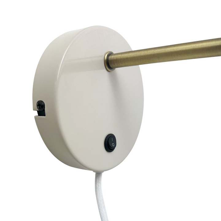 Dyberg Larsen Wandlampe Ocean Beige ø 11 Cm Metall Wandleuchte Siehe Text/Foto B-Ware - 5704709072157