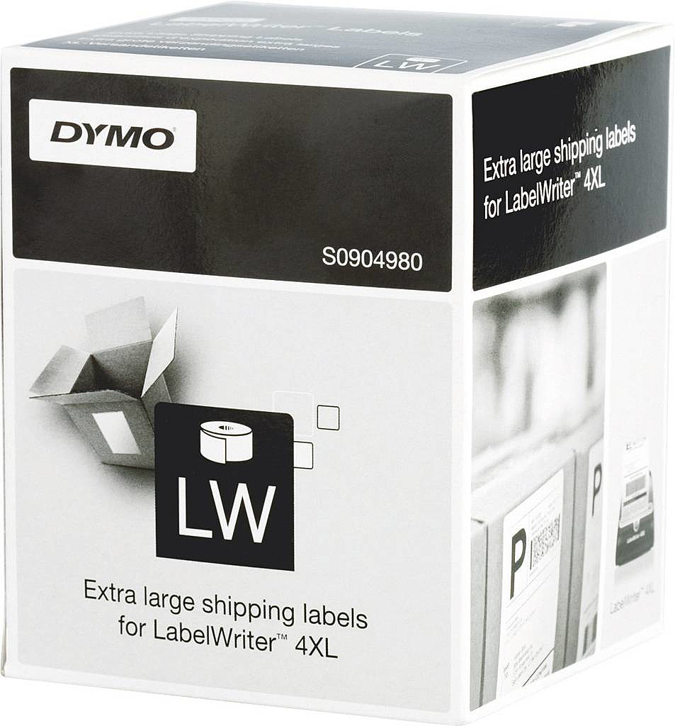 B-Ware Dymo Etiketten Rolle S0904980 S0904980 159 X 104 Mm Papier Weiß 220 St. 553 - 3501170904985