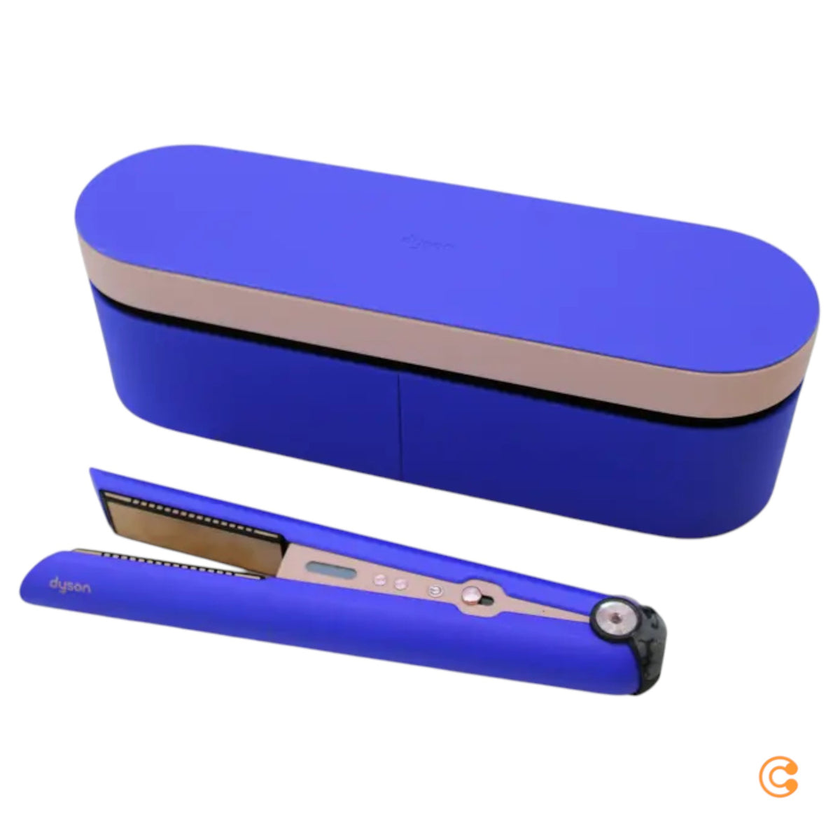 Dyson Corrale Haarglätter Glätteisen Blau Geschenkedition kabellos Akku Displ228 - 5025155087336