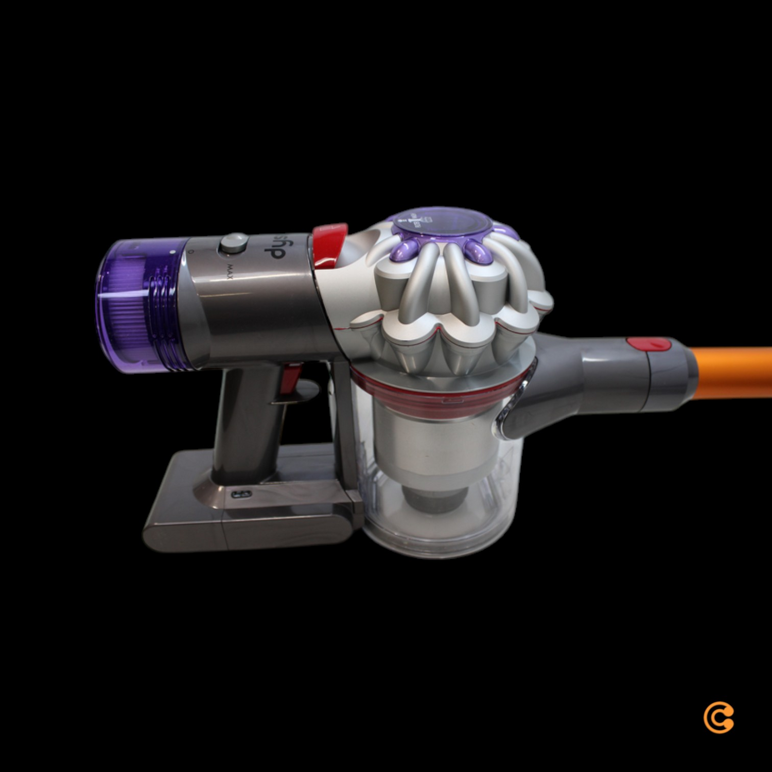 D-Ware Dyson V8 Absolute Stielstaubsauger Zyklon Akku Silber Gelb Defektware - 5025155090152