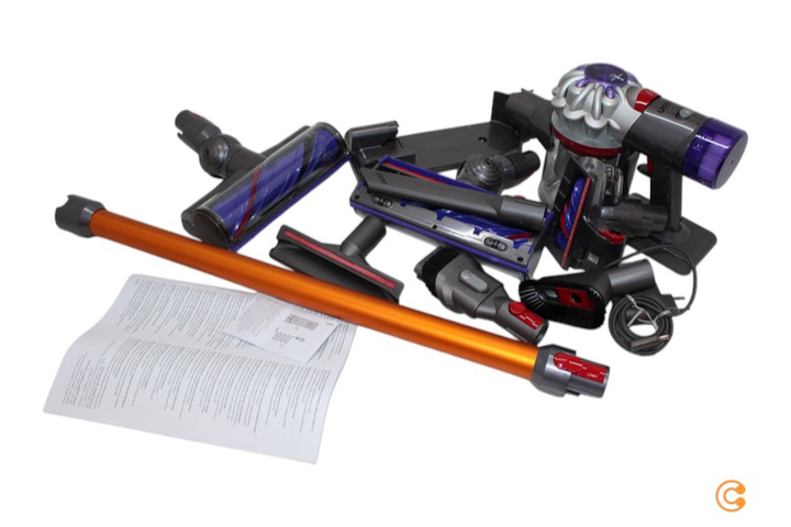 Dyson V8 Absolute Stielstaubsauger Zyklon Akku Silber Gelb 40 Minuten Laufzeit  B-Ware - 5025155090152