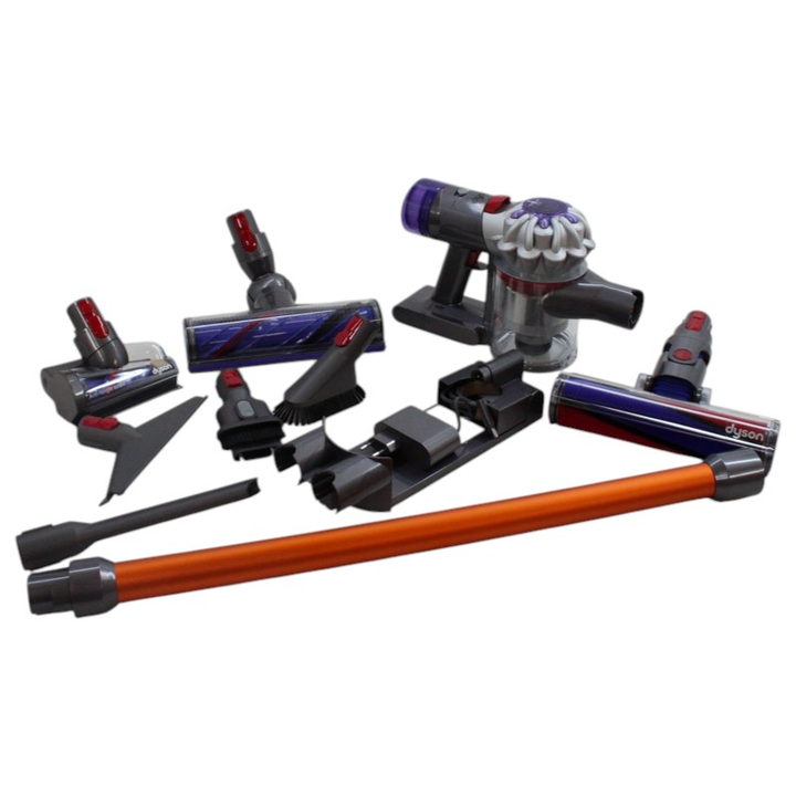 Dyson V8 Absolute Stielstaubsauger Zyklon Akku Silber Gelb Siehe Text/Foto B-Ware - 5025155090152
