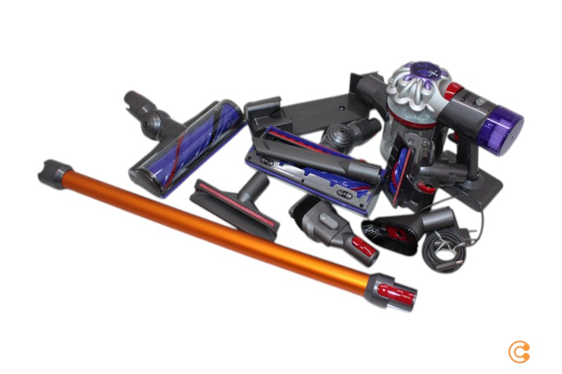 Dyson V8 Absolute Stielstaubsauger Zyklon Akku Silber Gelb 40 Minuten Laufzeit  B-Ware - 5025155090152