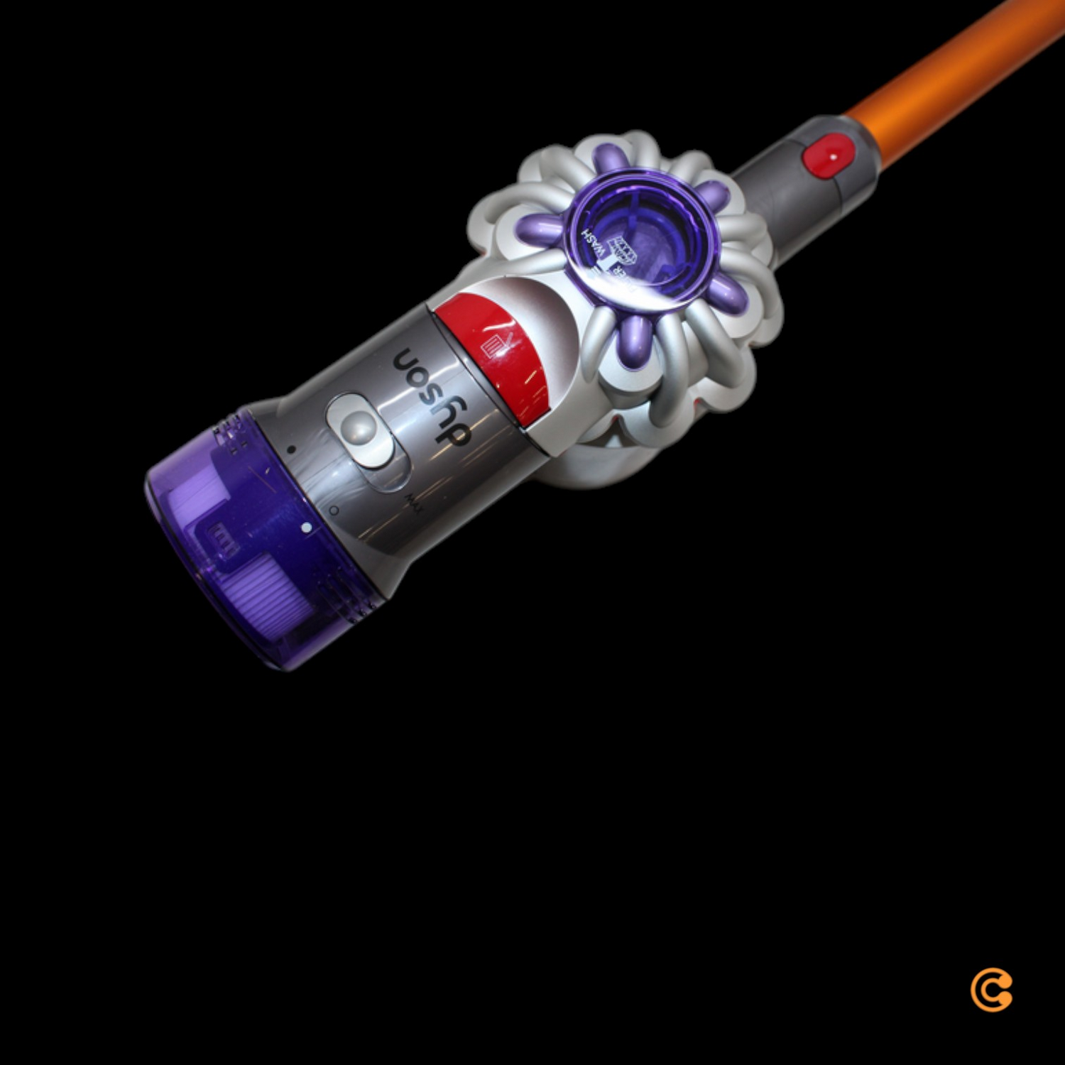 D-Ware Dyson V8 Absolute Stielstaubsauger Zyklon Akku Silber Gelb Defektware - 5025155090152
