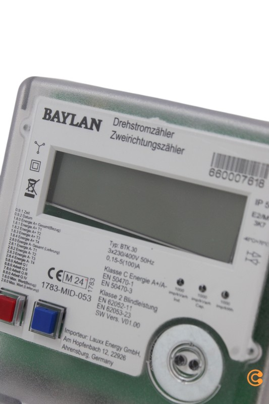 Counttec Dz1004 Q Zweirichtungs Drehstromzähler Siehe Text/Foto B-Ware - 4026576100407