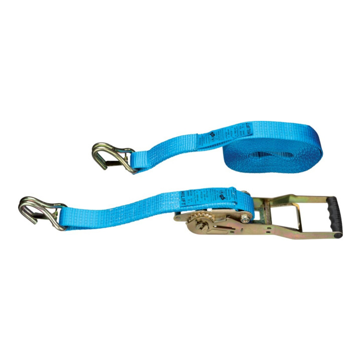 E/D/E Langhebel Zurrgurt Spanngurt 5 T Polyester 50mm 10m Ps Haken 2 Stück B-Ware - 4053569220484