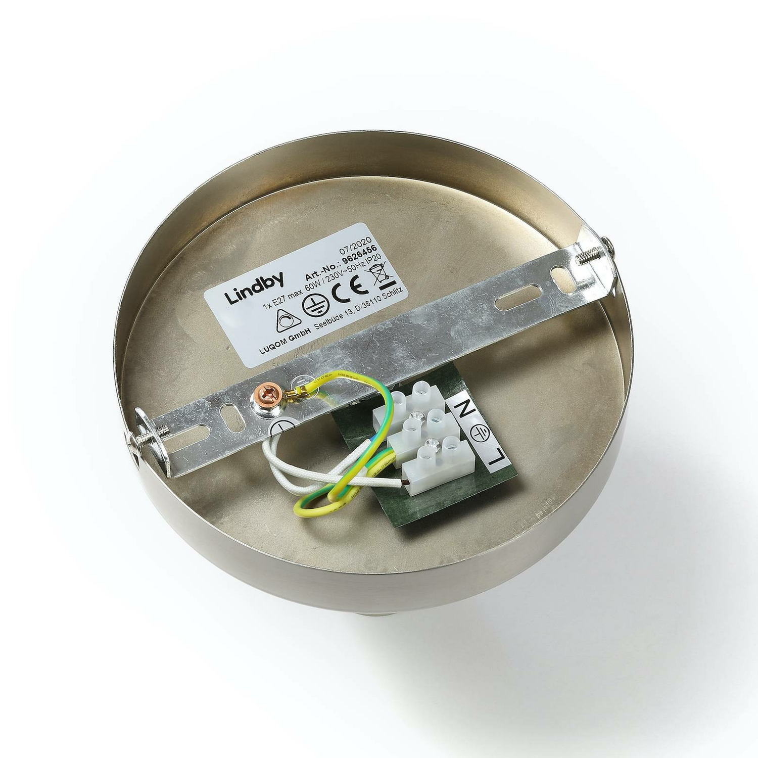 B-Ware Lindby Sonika Deckenlampe Deckenlampe Lampe Wohnzimmerlampe Leuchte E27 Nic255