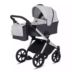B-Ware Knorr-baby Life + 2.0 Silver Edition Anthrazit Kombi-Kinderwagen