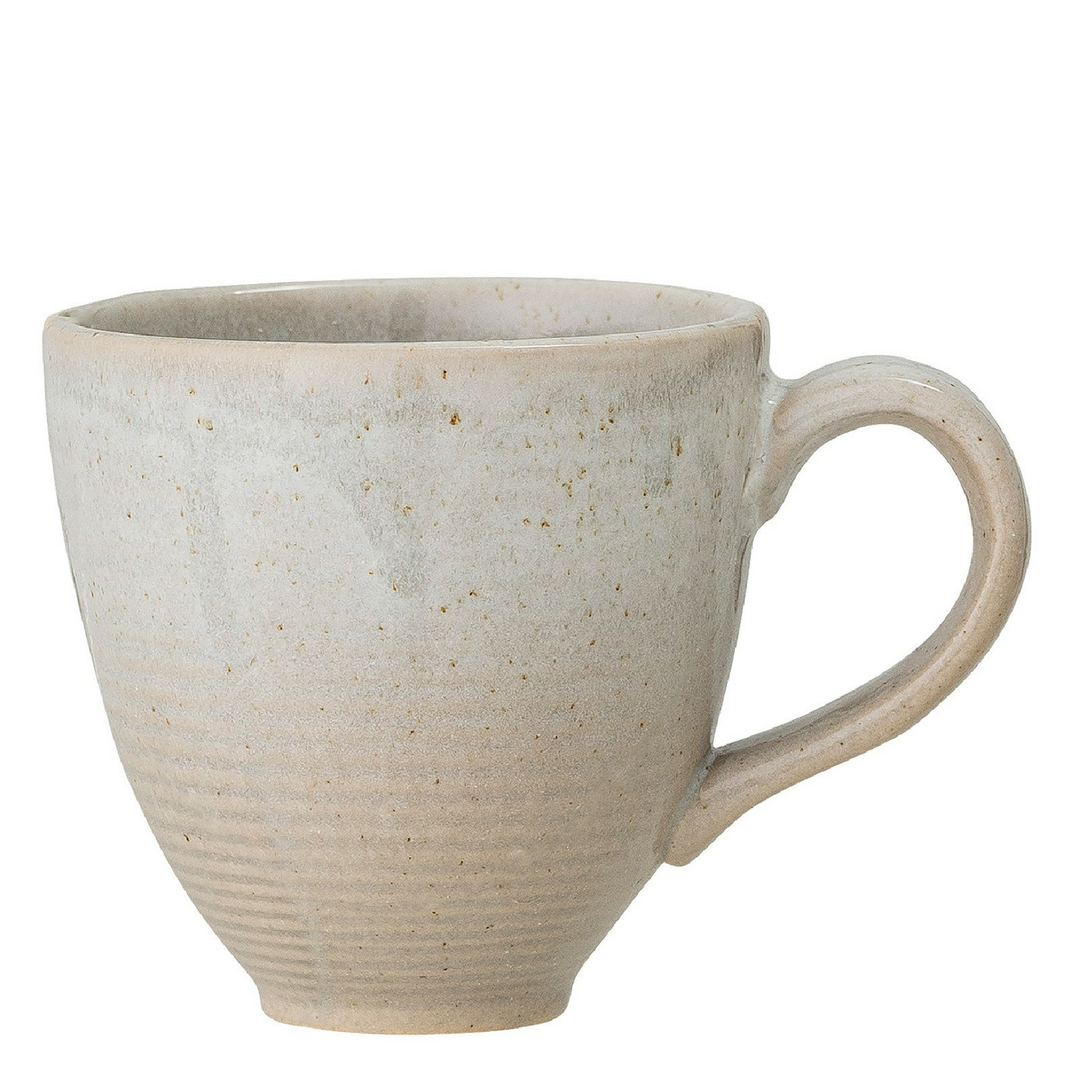 Bloomingville Taupe Tasse Kaffeetasse Teetassen Becher Kaffeebecher Steinzeug
