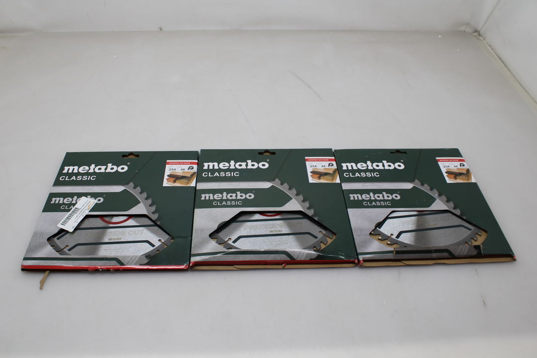 Metabo 628061000 Kreissägeblatt Sägeblatt 254 mm Ersatzteil 3 STÜCK