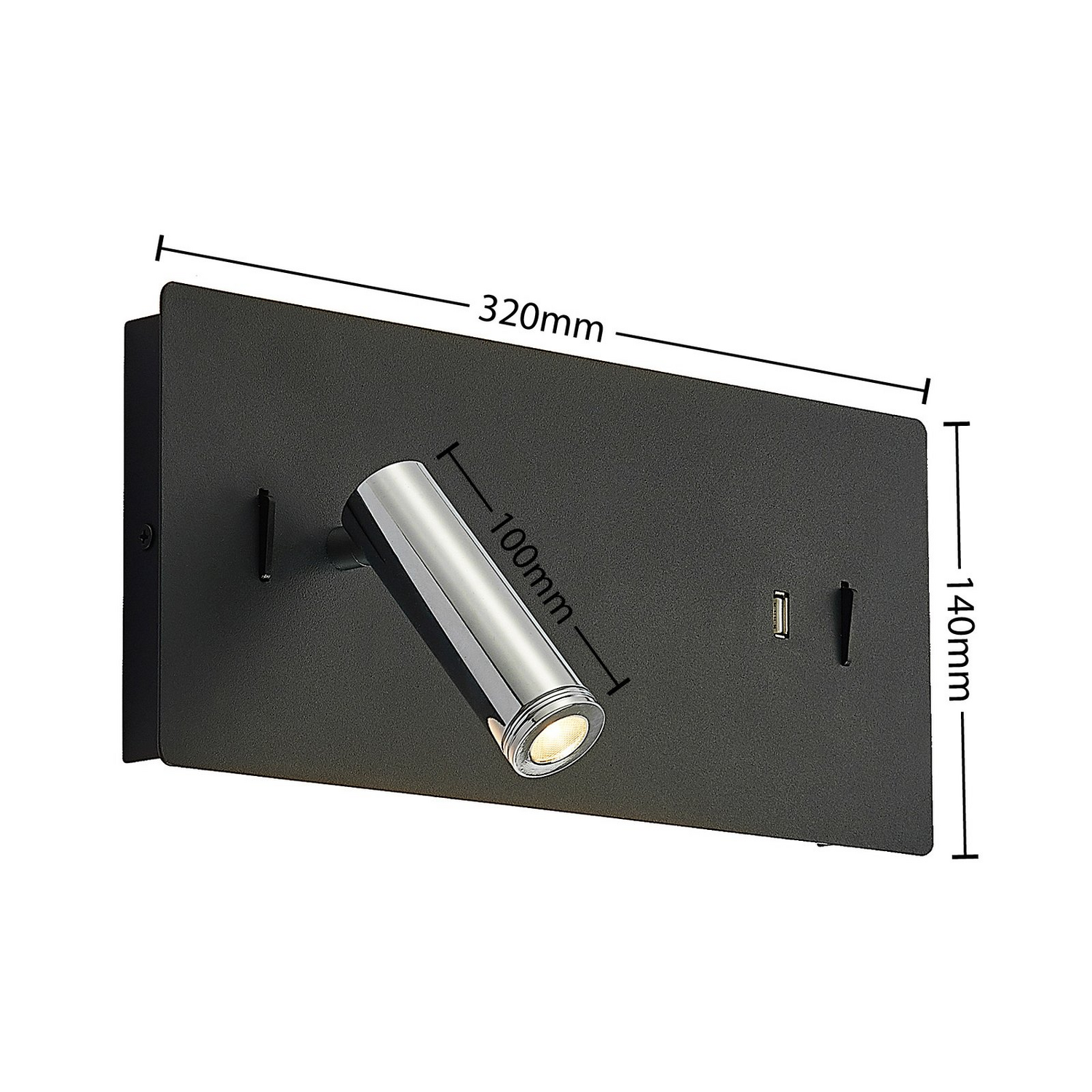 Lucande Kimo Led Wandlampe Wandleuchte Lampe Leuchte Wandlicht Licht B-Ware