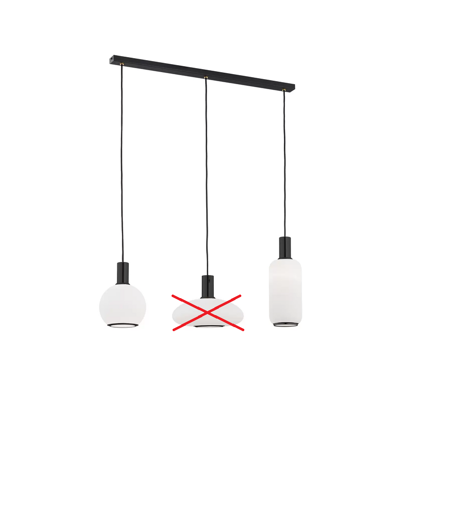 Euluna Hängeleuchte Milano weiß Deckenlampe Lampe Leuchte SIEHE TEXT/FOTO