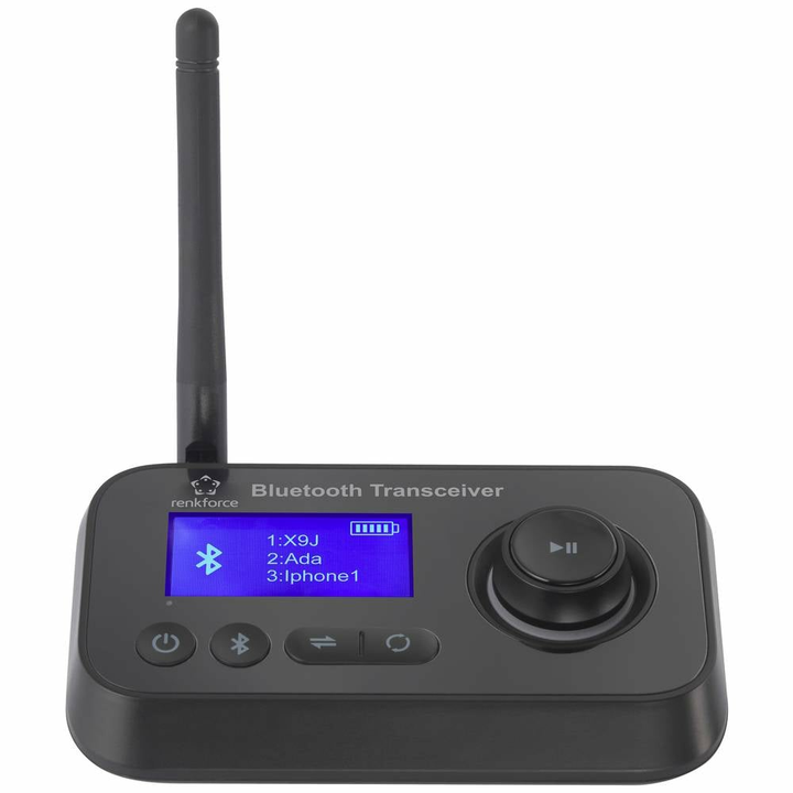 Renkforce RF-BTR-210 Bluetooth Musik-Sender Musik-Empfänger 5.0 10