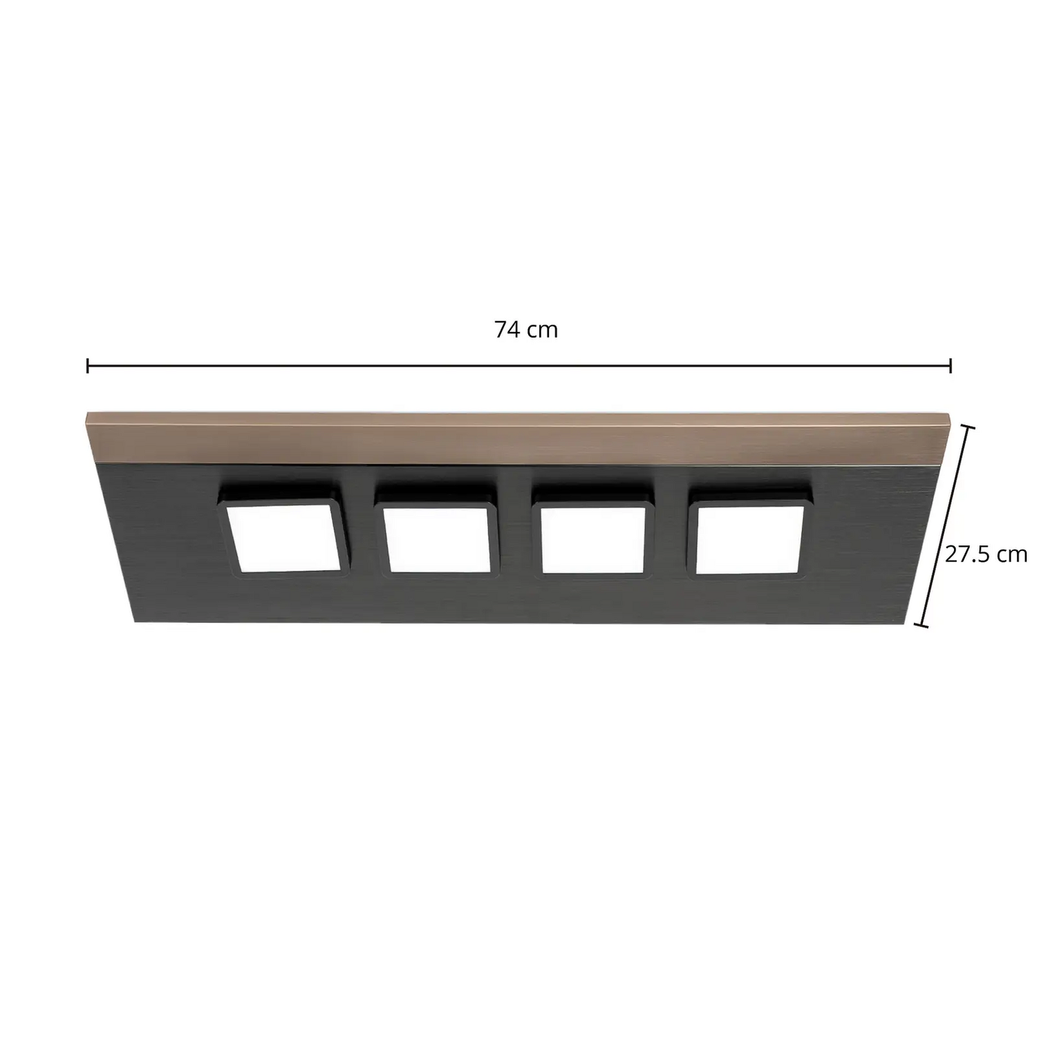 Lucande Esteria Deckenleuchte Leuchte Lampe Deckenlampe Wohnraumlampe 4 Flam533 B-Ware - 9951120