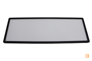 Plafonnier LED Paulmann Atria Shine Panel, 3 niveaux, noir, 840, 58 x 20 cm