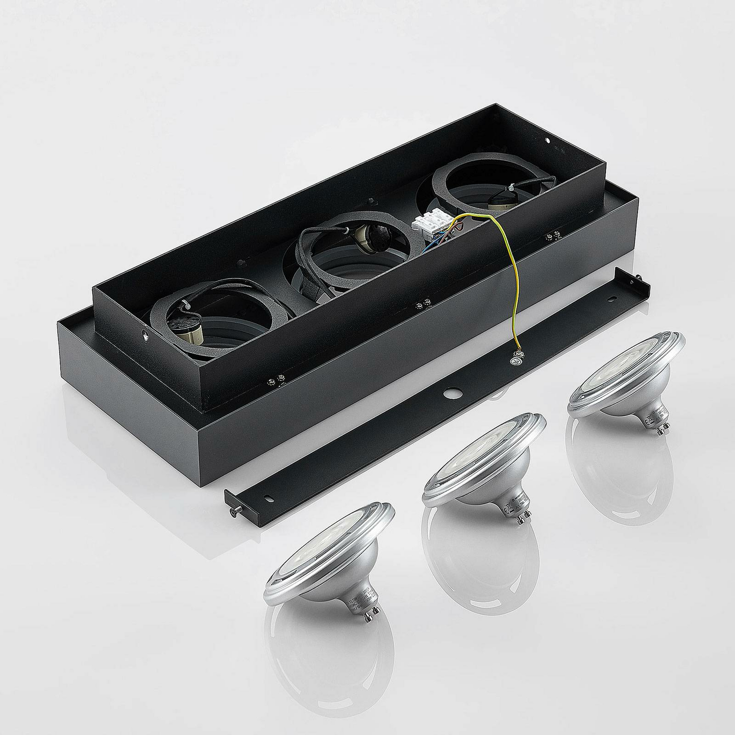 B-Ware Arcchio Led Deckenstrahler Ronka Wohnzimmerleuchte Deckenlampe Gu10 Dunkelgrau