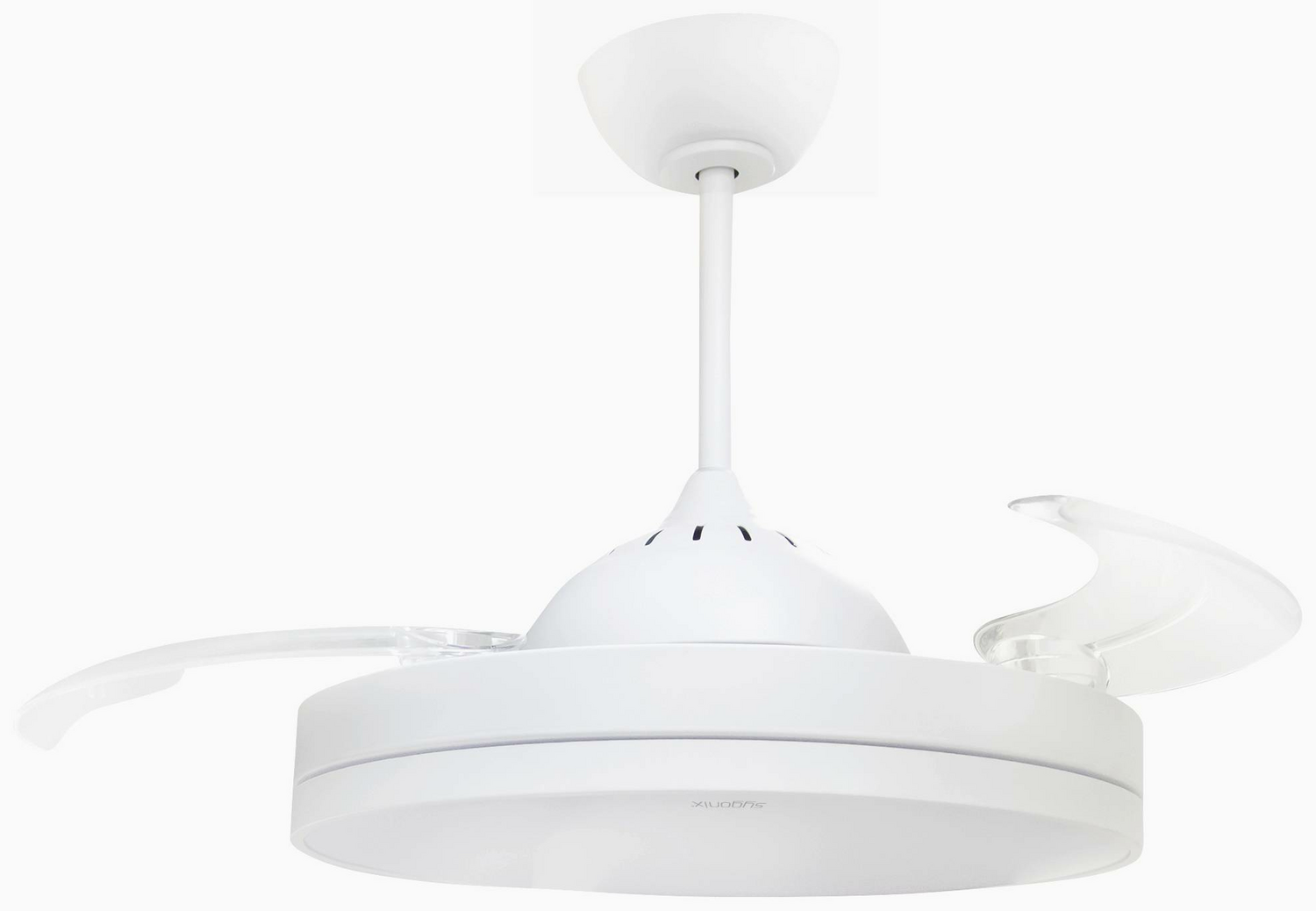 B-Ware Sygonix Deckenventilator Ventilator Luftzug ø X H 480 X 400 Mm Gehäusefarbe Weiß