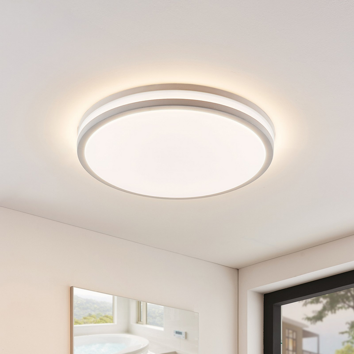 Lindby LED-Deckenlampe Arnim Deckenleuchte Lampe Leuchte Wohnzimmerlampe Weiß