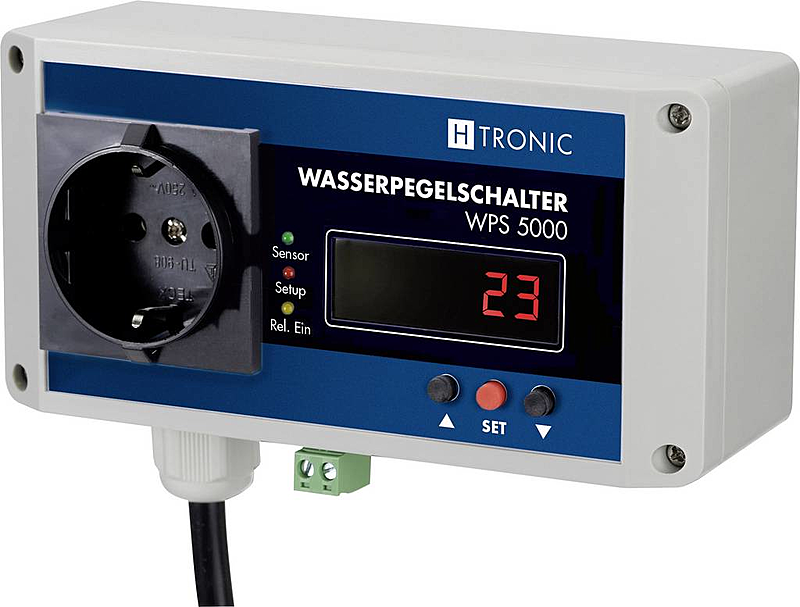 H-Tronic 1114500 Niveauregler 30 m Niveauschalter Wasserpegelschalter